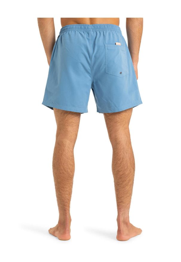 Quiksilver - Szorty kąpielowe dla Mężczyzn EVERYDAY SOLID VOLLEY 15" Niebieski. Kolor: niebieski. Materiał: poliester, materiał. Styl: sportowy