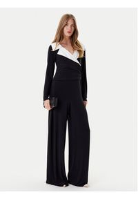 Joseph Ribkoff Kombinezon 253705 Czarny Wide Leg. Kolor: czarny. Materiał: syntetyk #5