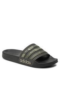 Adidas - adidas Klapki adilette Shower Slides IG3683 Zielony. Kolor: zielony #5