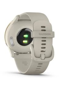 GARMIN - Zegarek sportowy Garmin vivomove Trend (kremowozłota ramka / beżowoszara koperta / beżowoszary pasek). Rodzaj zegarka: analogowe. Kolor: szary. Styl: sportowy #3