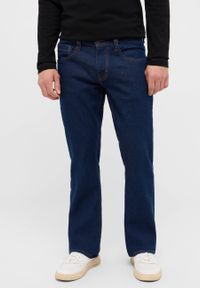 Męskie Spodnie Jeansowe Mustang Style Oregon Boot Denim Blue 1016342 5000 940