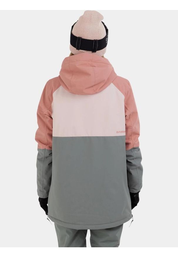 FUNDANGO - Anorak Damski Fundango Birch ECO Logo. Kolor: różowy. Sezon: zima. Sport: narciarstwo