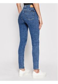 Calvin Klein Jeans Jeansy High Rise J20J215787 Granatowy Skinny Fit. Kolor: niebieski