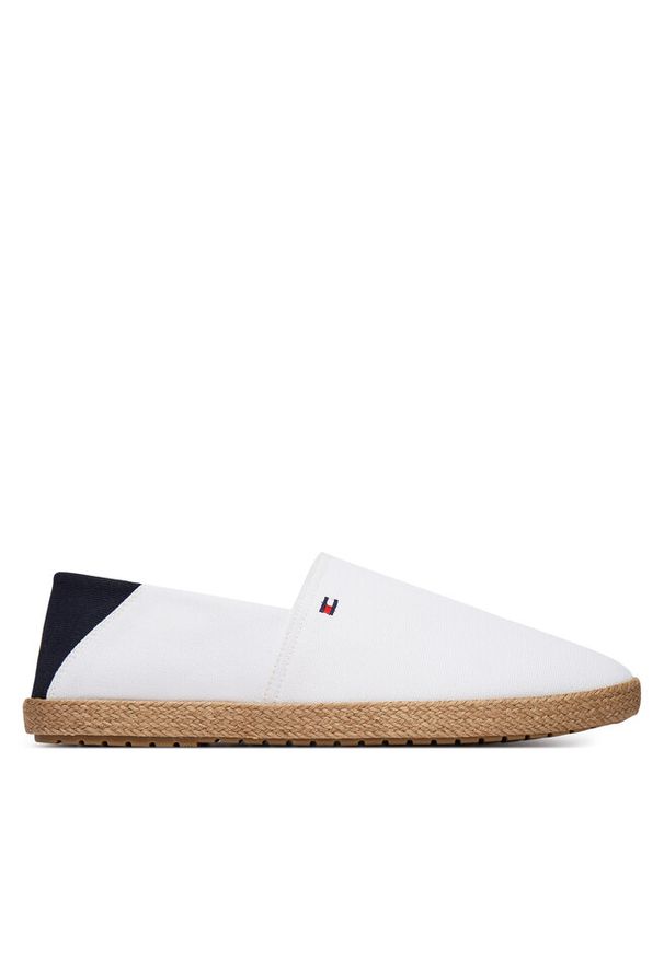 TOMMY HILFIGER - Espadryle Tommy Hilfiger. Kolor: biały