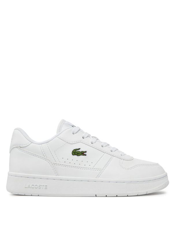 Lacoste Sneakersy T-Clip Set 224 4 Suj 7-48SUJ000821G Biały. Kolor: biały. Materiał: skóra
