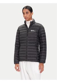 Jack Wolfskin Kurtka puchowa Pilvi 1207761 Czarny Regular Fit. Kolor: czarny. Materiał: syntetyk