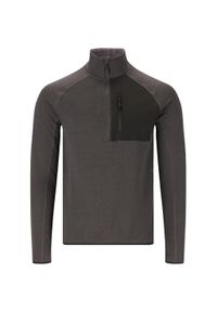 Bluza rozpinana Whistler Helge. Kolor: szary. Sport: turystyka piesza #1