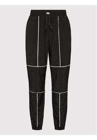 Togoshi Spodnie materiałowe TG22-SPD002 Czarny Oversize. Kolor: czarny. Materiał: syntetyk, materiał #3