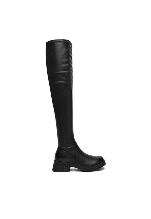 DeeZee Muszkieterki TYA81-J218 Czarny. Kolor: czarny. Materiał: syntetyk, materiał