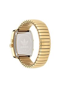 Adidas - adidas Zegarek Retro Wave Three Chronograph AOSY25014 Złoty. Kolor: złoty. Styl: retro #5