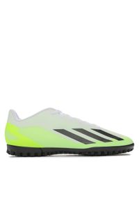 Adidas - adidas Buty X Crazyfast.4 Turf Boots IE1583 Biały. Kolor: biały