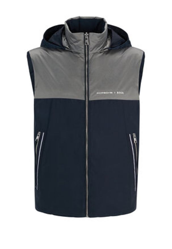 BOSS - Boss Kamizelka Corius_PS 50490451 Granatowy Regular Fit. Kolor: niebieski. Materiał: syntetyk