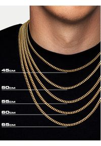 ICED STUFF Łańcuszek Miami Cuban Link Złoty. Materiał: metalowe. Kolor: złoty #4