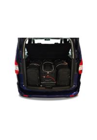 KJUST - Torby Do Bagażnika Ford Tourneo Courier 2014-2023 4Szt Kjust. Kolor: czarny. Styl: sportowy #1
