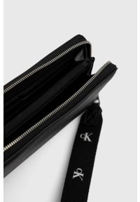 Calvin Klein Jeans portfel damski kolor czarny. Kolor: czarny #5