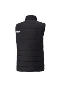 Puma - Męski Ocieplacz Na Ciało Essential Padded. Kolor: czarny. Materiał: puch. Sport: turystyka piesza