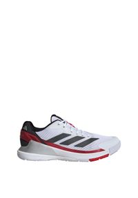 Adidas - Buty Crazyquick Padel. Zapięcie: zamek. Kolor: biały, czerwony, czarny, wielokolorowy. Sport: tenis