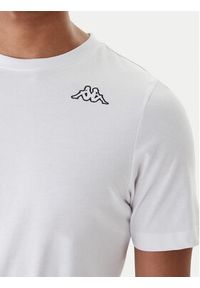Kappa Komplet 5 t-shirtów Logo Myrto 322563W Biały Regular Fit. Kolor: biały. Materiał: bawełna #5
