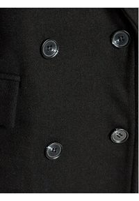 Gina Tricot Płaszcz wełniany 20497 Czarny Regular Fit. Kolor: czarny. Materiał: wełna, syntetyk #2