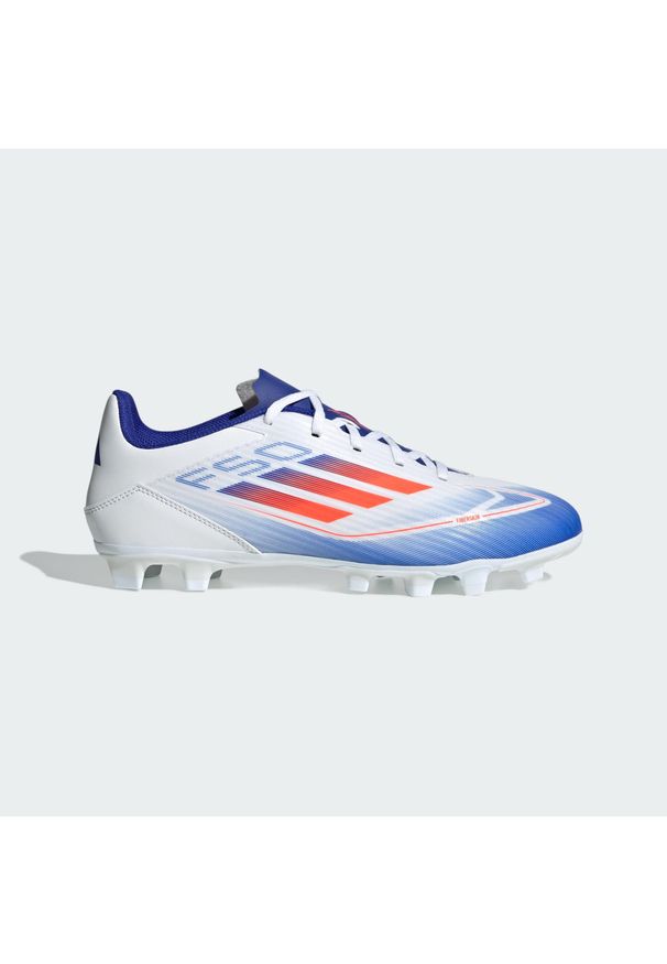 Adidas - Buty F50 Club FXG. Kolor: czerwony, niebieski, wielokolorowy, biały