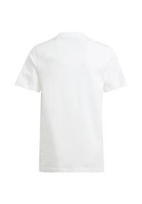 Adidas - Koszulka dla dzieci adidas Essentials Small Logo Cotton Tee. Kolor: biały