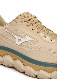 Mizuno Buty do biegania Wave Horizon 9 J1GC2626 03 Beżowy. Kolor: beżowy. Materiał: materiał. Model: Mizuno Wave #3