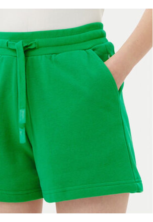 Silvian Heach Szorty sportowe Steffi GPP25115SH Zielony Regular Fit. Kolor: zielony. Materiał: bawełna