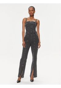 Karl Lagerfeld Jeans Kombinezon 240J1309 Szary Skinny Fit. Kolor: szary. Materiał: bawełna