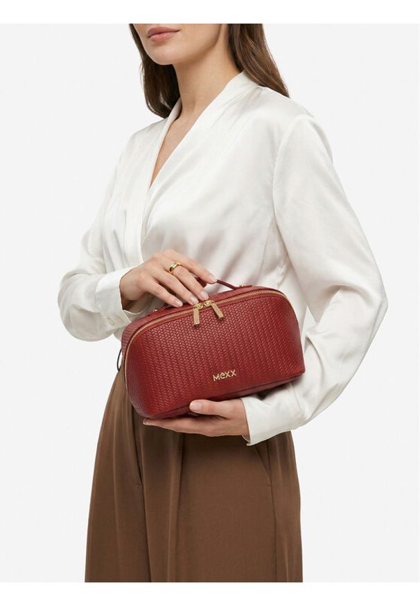 MEXX Kosmetyczka CEO-MEXX-W1-001-SS26 Czerwony. Kolor: czerwony. Materiał: materiał