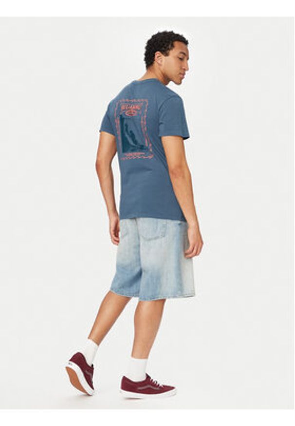 Billabong T-Shirt Since 73 Poster EBYZT00504 Zielony ciemny Regular Fit. Kolor: zielony. Materiał: bawełna