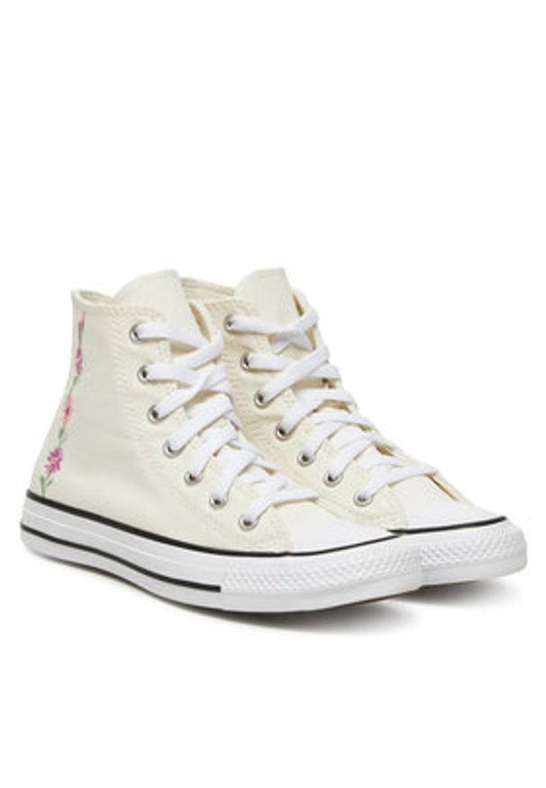 Converse Trampki Chuck Taylor All Star Florals A11774C Écru. Materiał: materiał