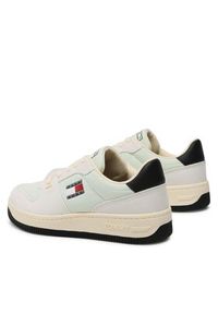 Tommy Jeans Sneakersy Basket Canvas EM0EM01163 Zielony. Kolor: zielony. Materiał: materiał