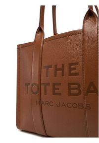 MARC JACOBS - Marc Jacobs Torebka The Leather Large Tote Bag H020L01FA21 Brązowy. Kolor: brązowy. Materiał: skórzane #3