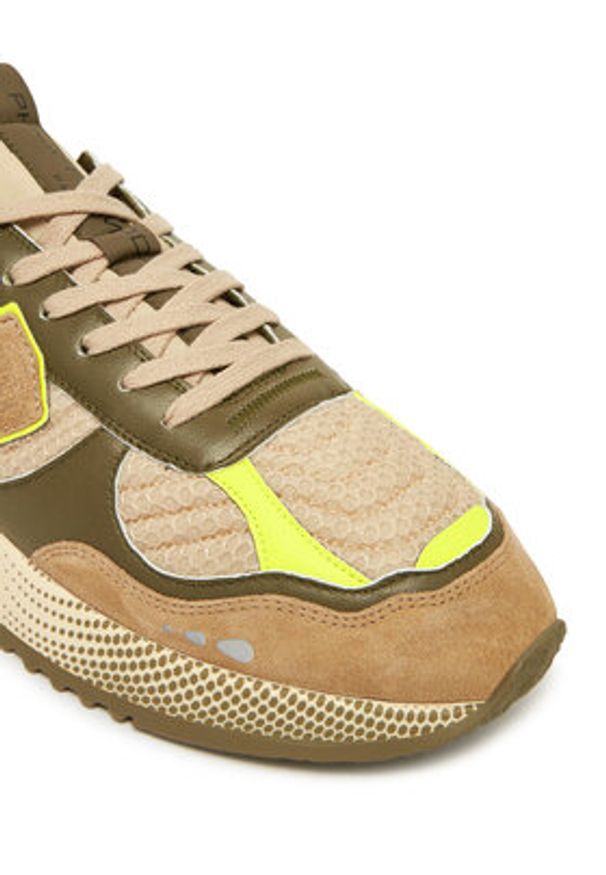 Philippe Model Sneakersy A010728 OYLU FRN2 Beżowy. Kolor: beżowy. Materiał: materiał