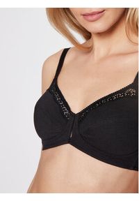 Triumph Biustonosz bezfiszbinowy Beauty 10094814 Czarny. Kolor: czarny. Materiał: bawełna #3