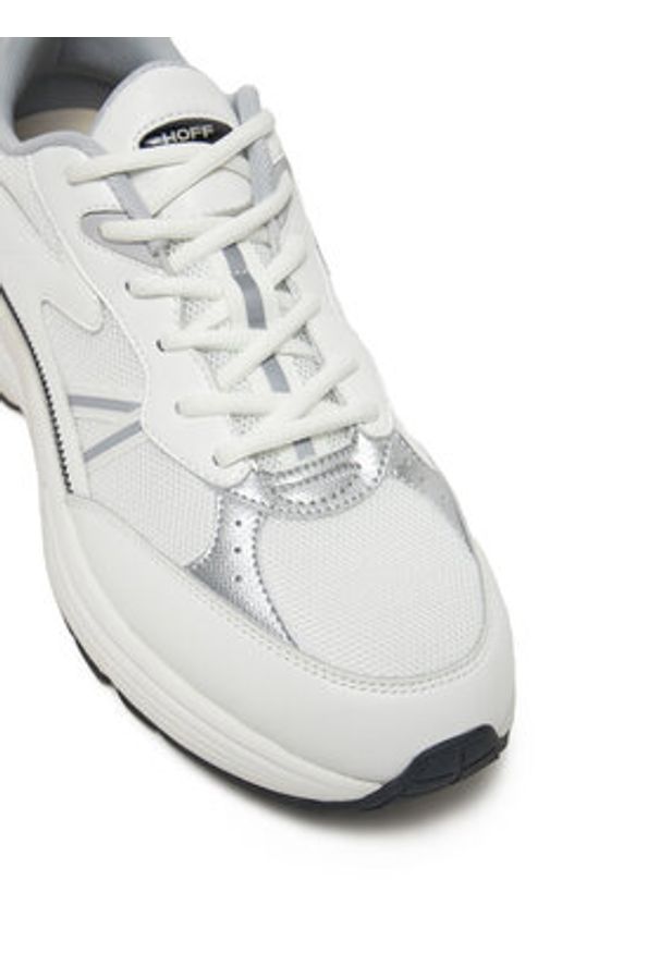 HOFF Sneakersy La Crosse 12511606 Srebrny. Kolor: srebrny. Materiał: zamsz, skóra