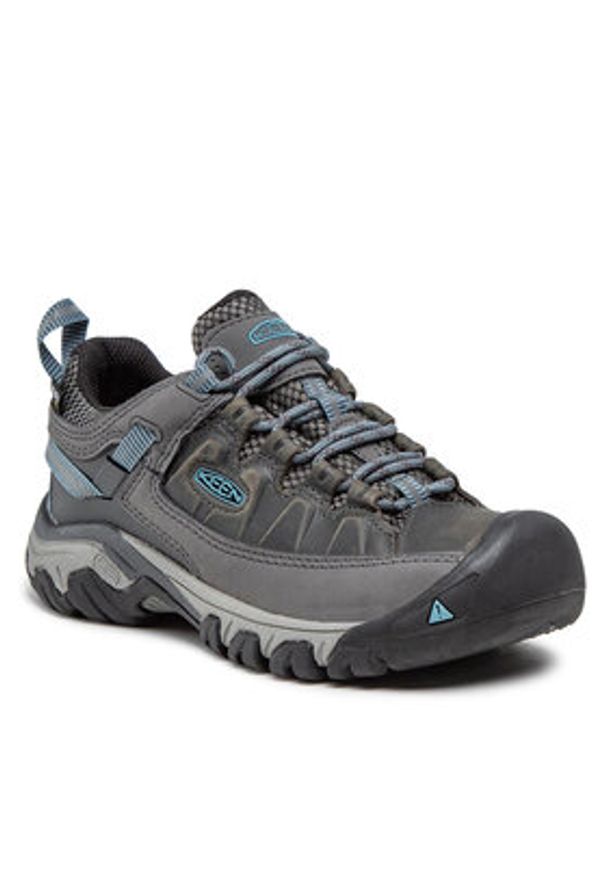 keen - Keen Trekkingi Targhee III Wp 1023038 Szary. Kolor: szary. Materiał: skóra