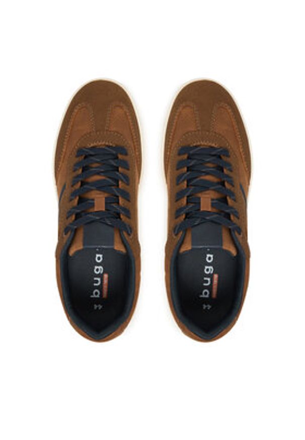 Bugatti Sneakersy 325-AVH02-5000 Brązowy. Kolor: brązowy. Materiał: skóra