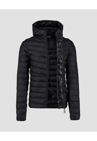 Kurtka ocieplana męska Dolomite STRENTA BLACK. Kolor: czarny. Materiał: puch. Sport: turystyka piesza