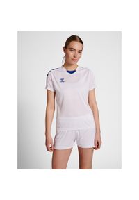 Damski poliestrowy dżersej Hummel Hmlcore XK. Kolor: wielokolorowy, niebieski, biały. Materiał: jersey, poliester. Sport: piłka ręczna #1