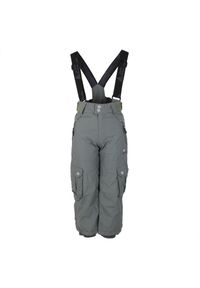 PEAK MOUNTAIN - Dziecięce spodnie narciarskie Peak Mountain Eltaro. Kolor: szary. Sezon: zima. Sport: narciarstwo #1