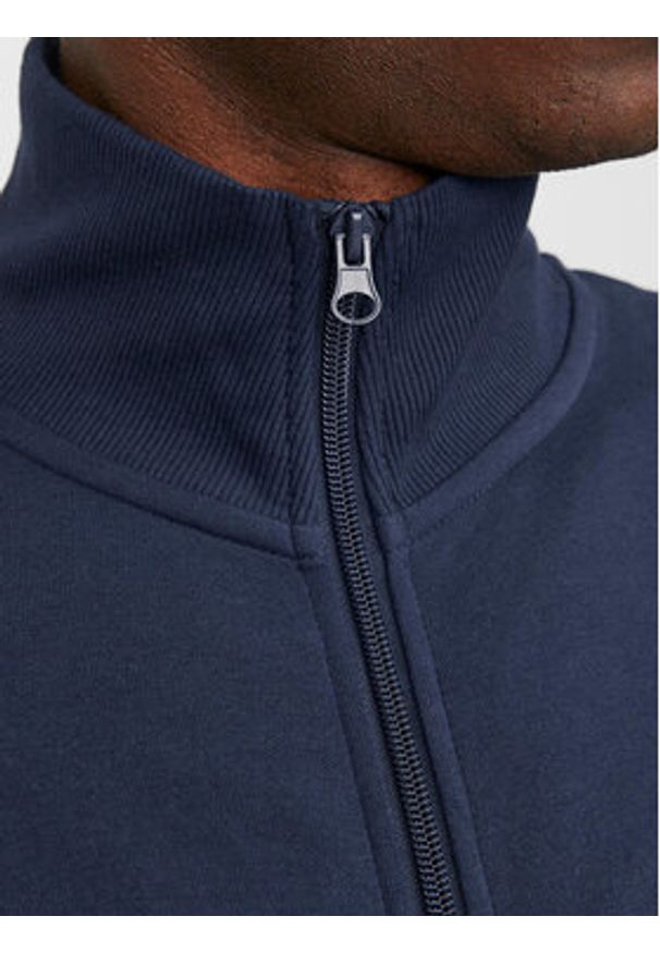 Jack & Jones Bluza Paulos 12250737 Granatowy Standard Fit. Kolor: niebieski. Materiał: syntetyk, bawełna