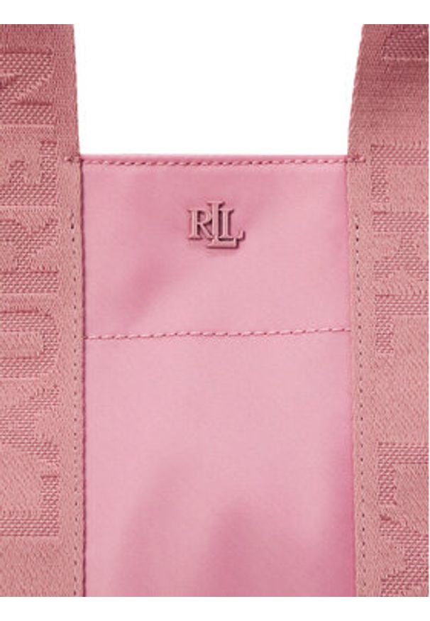 Lauren Ralph Lauren - LAUREN RALPH LAUREN Torebka Stevie 431962612004 Różowy. Kolor: różowy