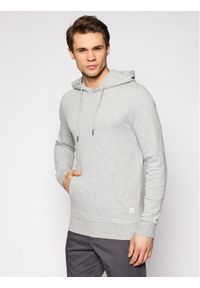 Jack & Jones - Jack&Jones Bluza Basic 12182537 Szary Regular Fit. Kolor: szary. Materiał: bawełna #1