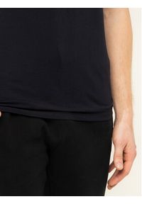 Guess T-Shirt U97M01 JR003 Czarny Slim Fit. Kolor: czarny. Materiał: bawełna