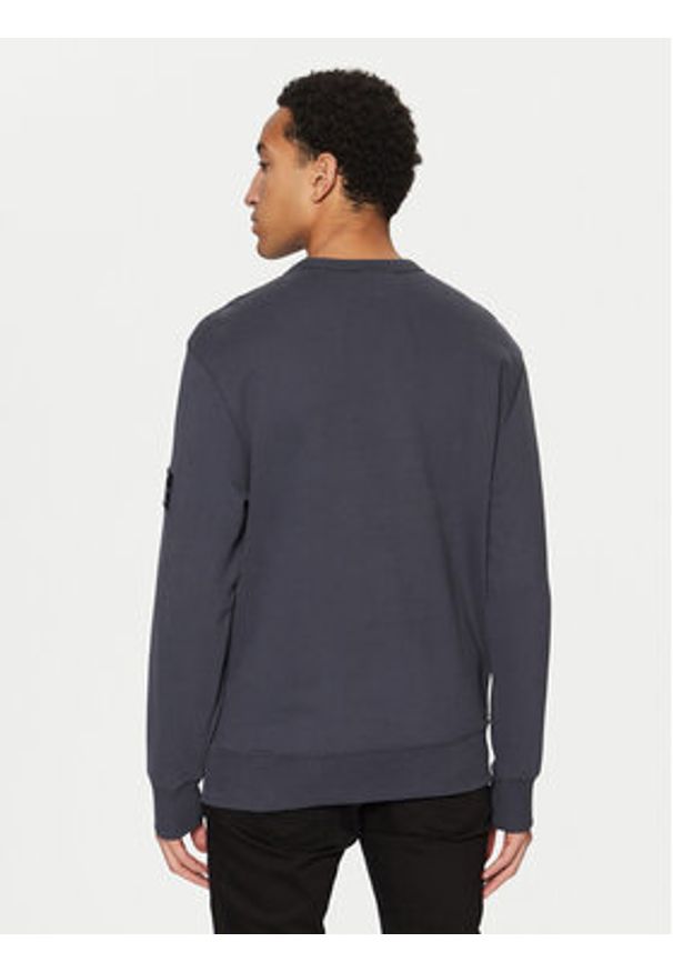Calvin Klein Jeans Bluza J30J323426 Granatowy Regular Fit. Kolor: niebieski. Materiał: bawełna