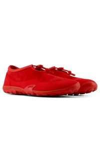 Buty unisex New Balance Minimus MT10T8E8 – czerwone. Zapięcie: bez zapięcia. Kolor: czerwony. Materiał: zamsz, materiał, syntetyk, guma. Szerokość cholewki: normalna #6