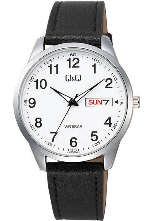 Zegarek Q&Q Zegarek Q&Q C32A-006P Klasyczny Męski czytelny. Styl: klasyczny