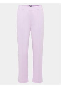 Olsen Spodnie materiałowe 14002143 Fioletowy Regular Fit. Kolor: fioletowy. Materiał: wiskoza #4