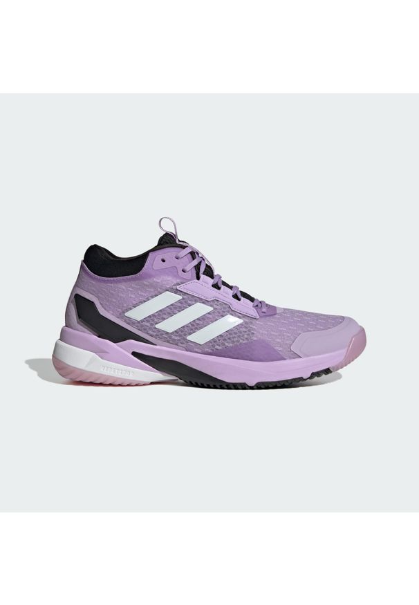 Adidas - Buty halowe Crazyflight 6 Mid. Kolor: czarny, różowy, biały, wielokolorowy. Sport: siatkówka